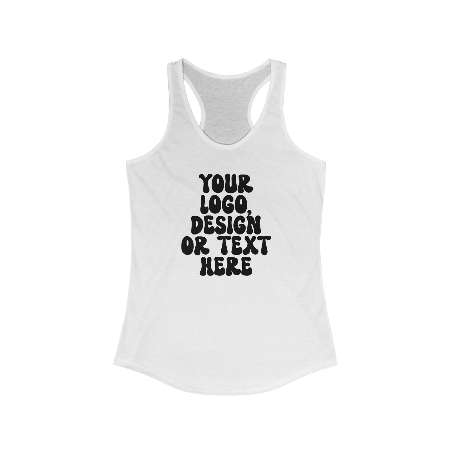 CUSTOM Text, Design or Logo - Women's Tank Top