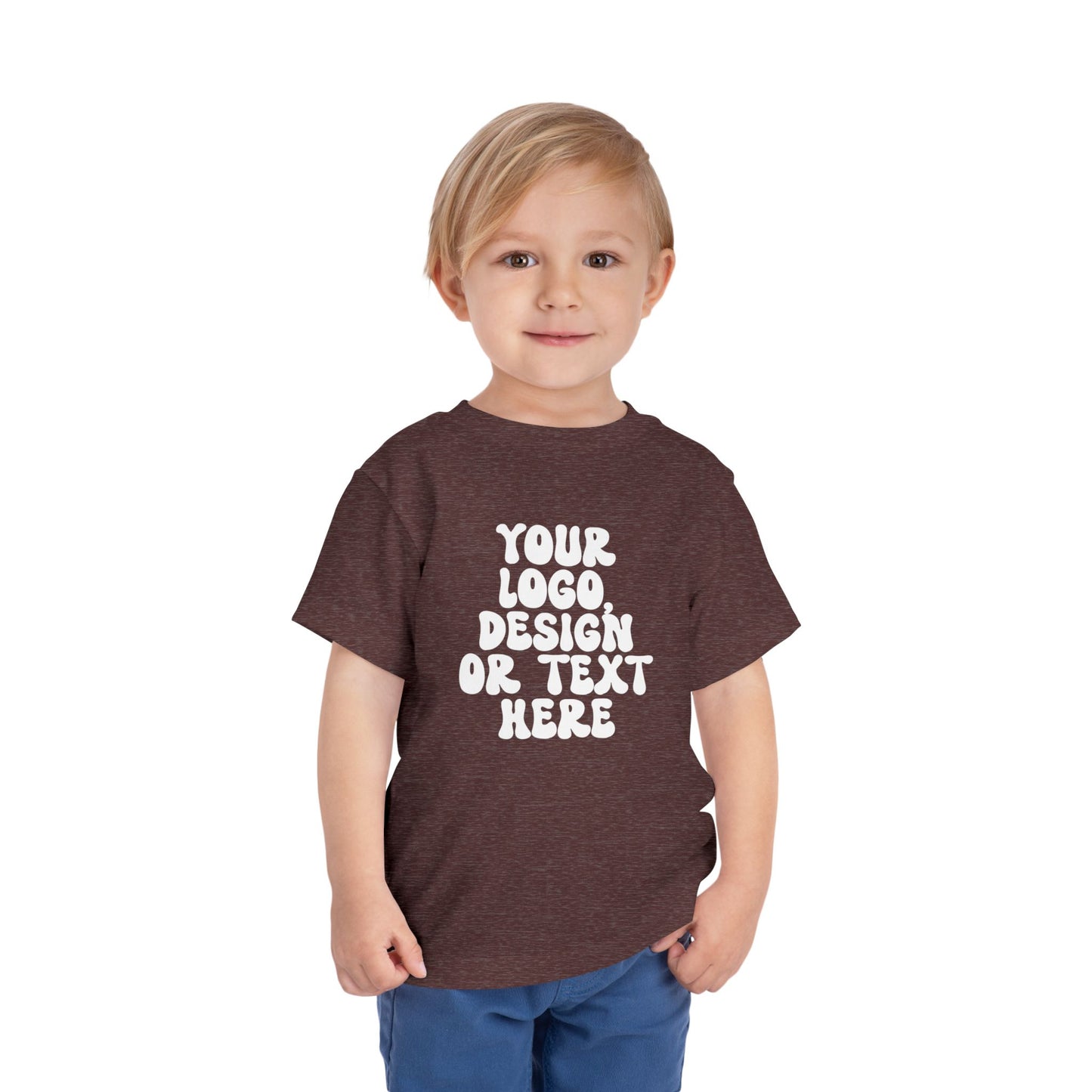 CUSTOM Text, Design or Logo - Unisex T-Shirt (Toddler)