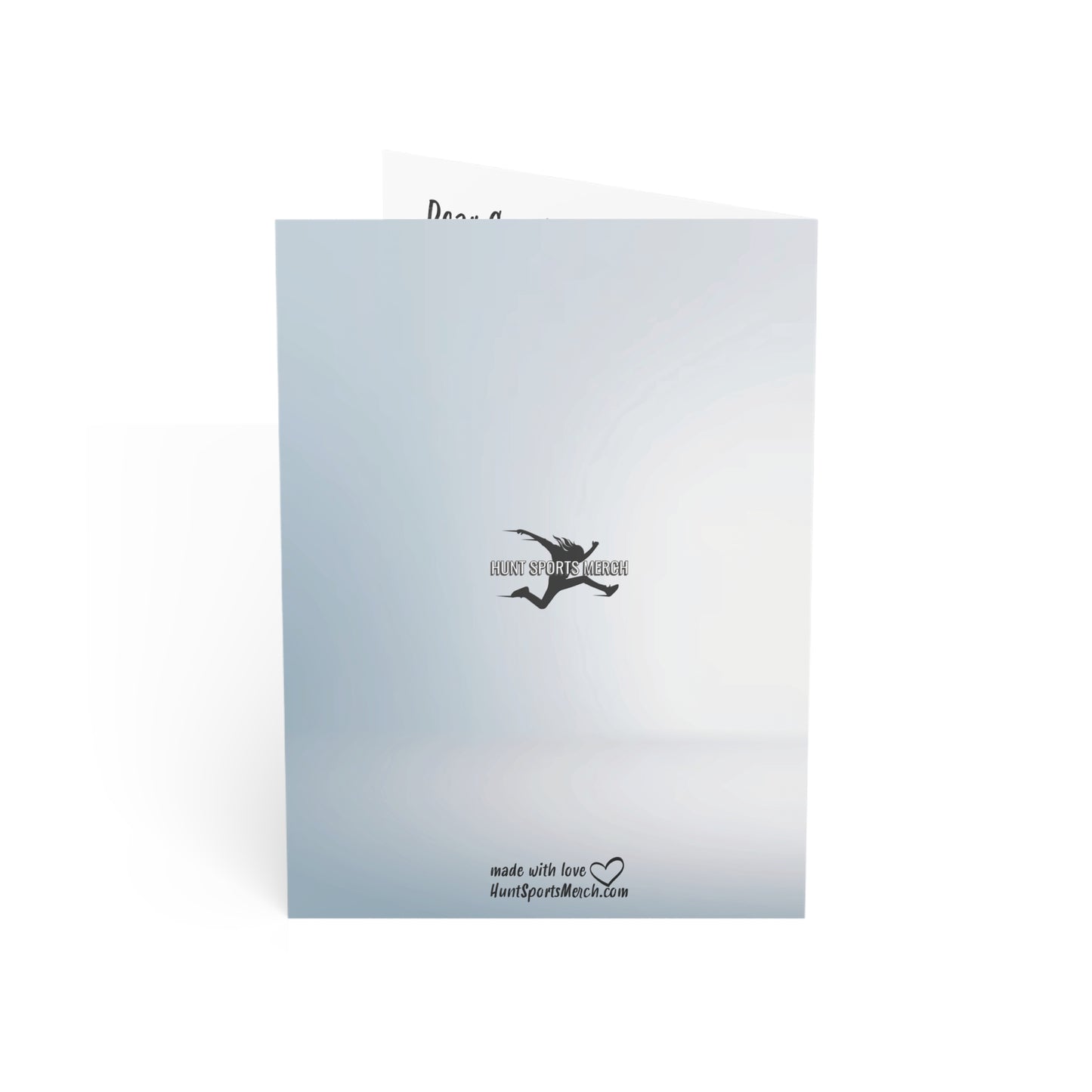 Custom Thank You Greeting Card – Personalized with Photo & Text – Perfect for Coaches