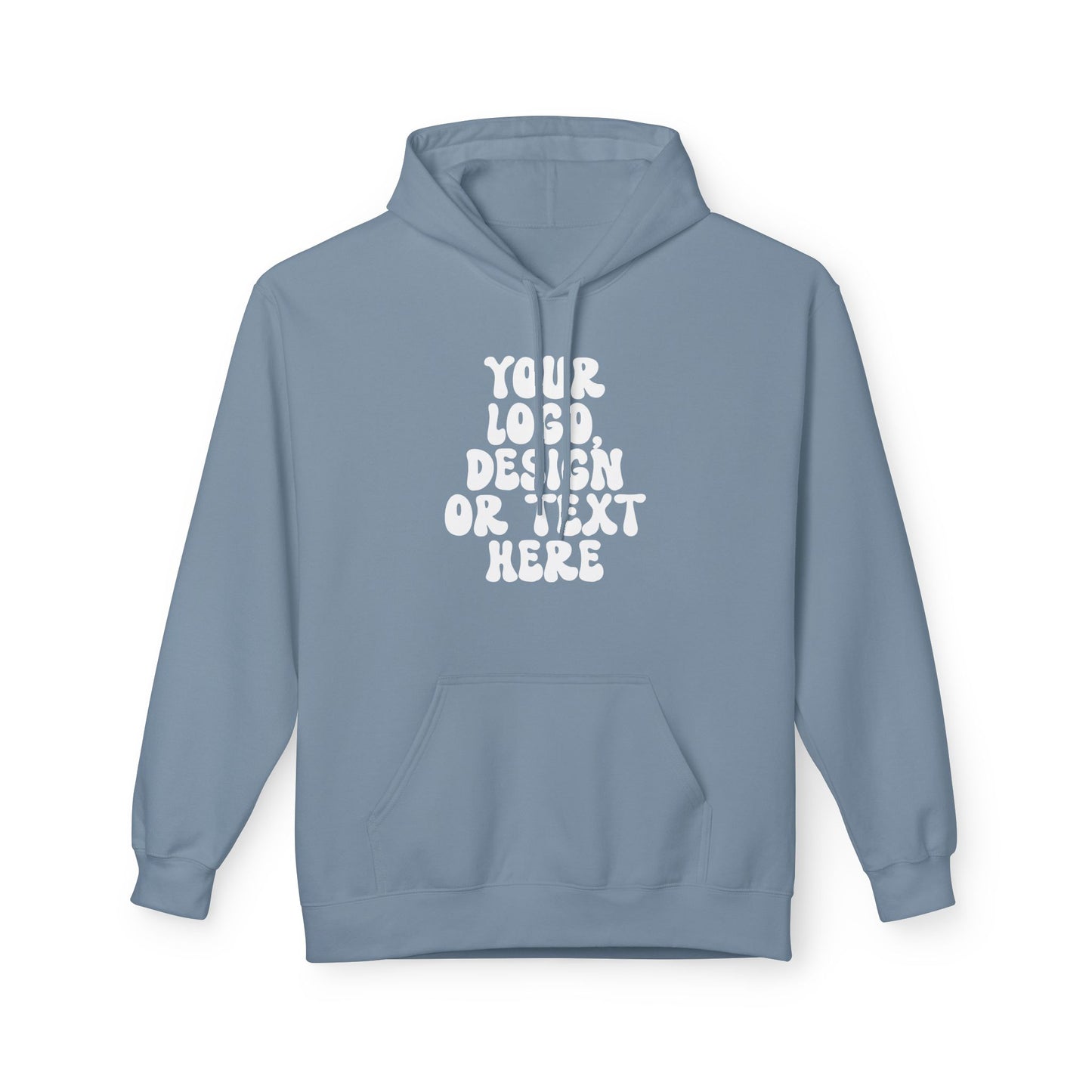 CUSTOM Text, Design or Logo - Unisex Hoodie (Adult)