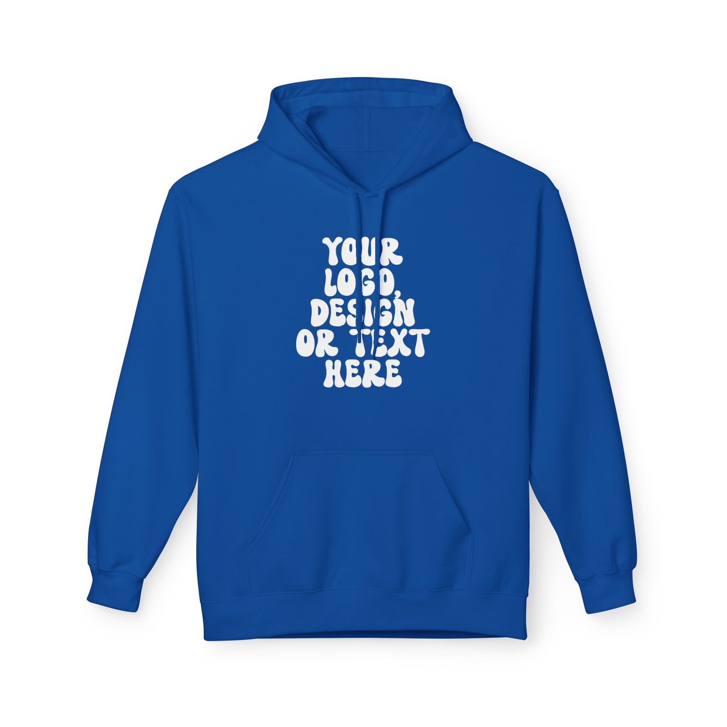 CUSTOM Text, Design or Logo - Unisex Hoodie (Adult)