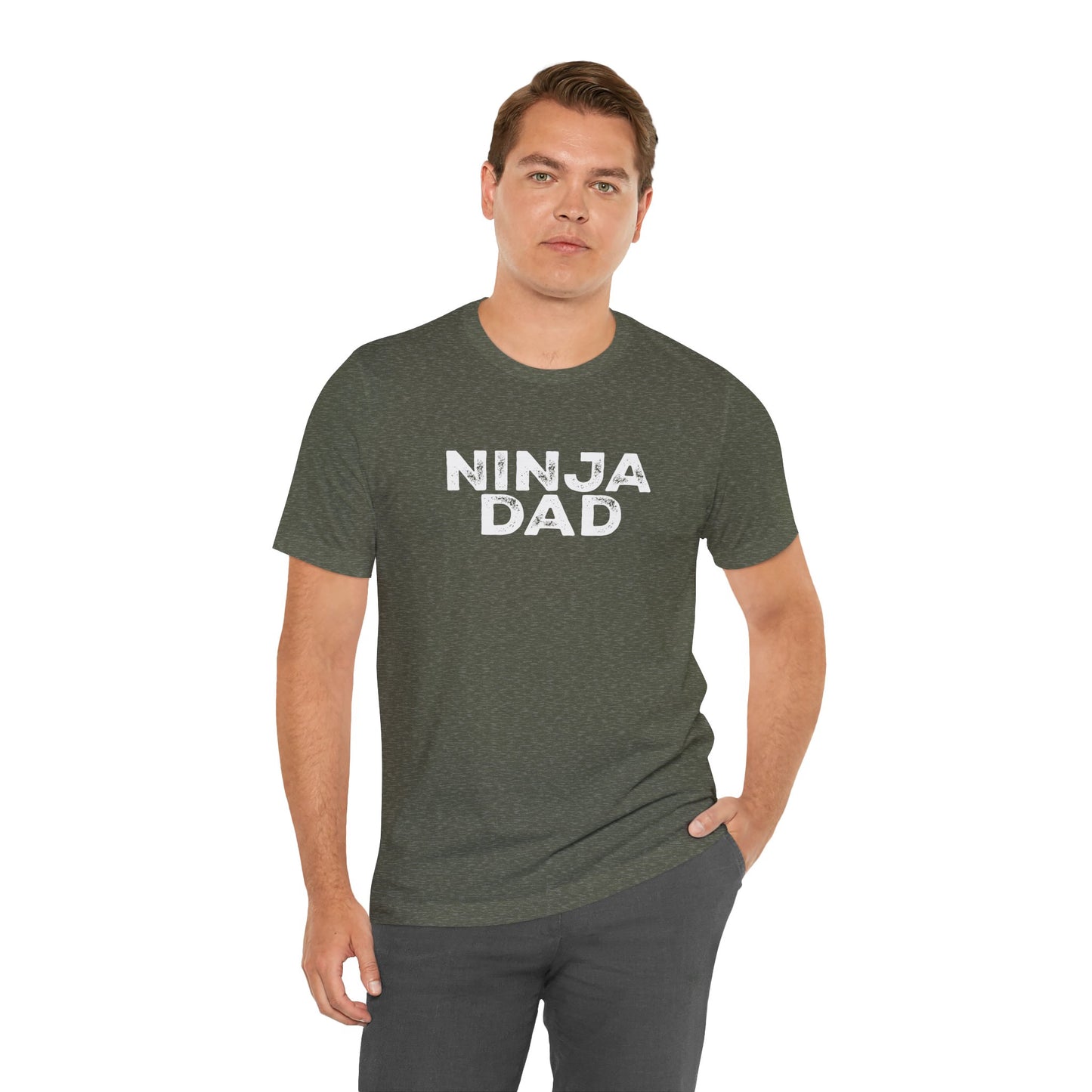 Ninja Dad T-Shirt – Perfect for Ninja Warrior Dads (Optional “AKA Coach”)