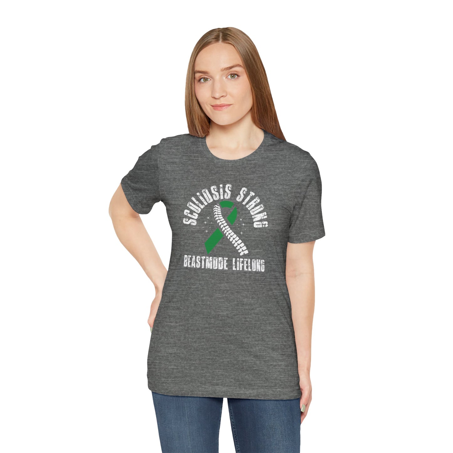 Scoliosis Strong Beastmode Lifelong, Unisex T-Shirt