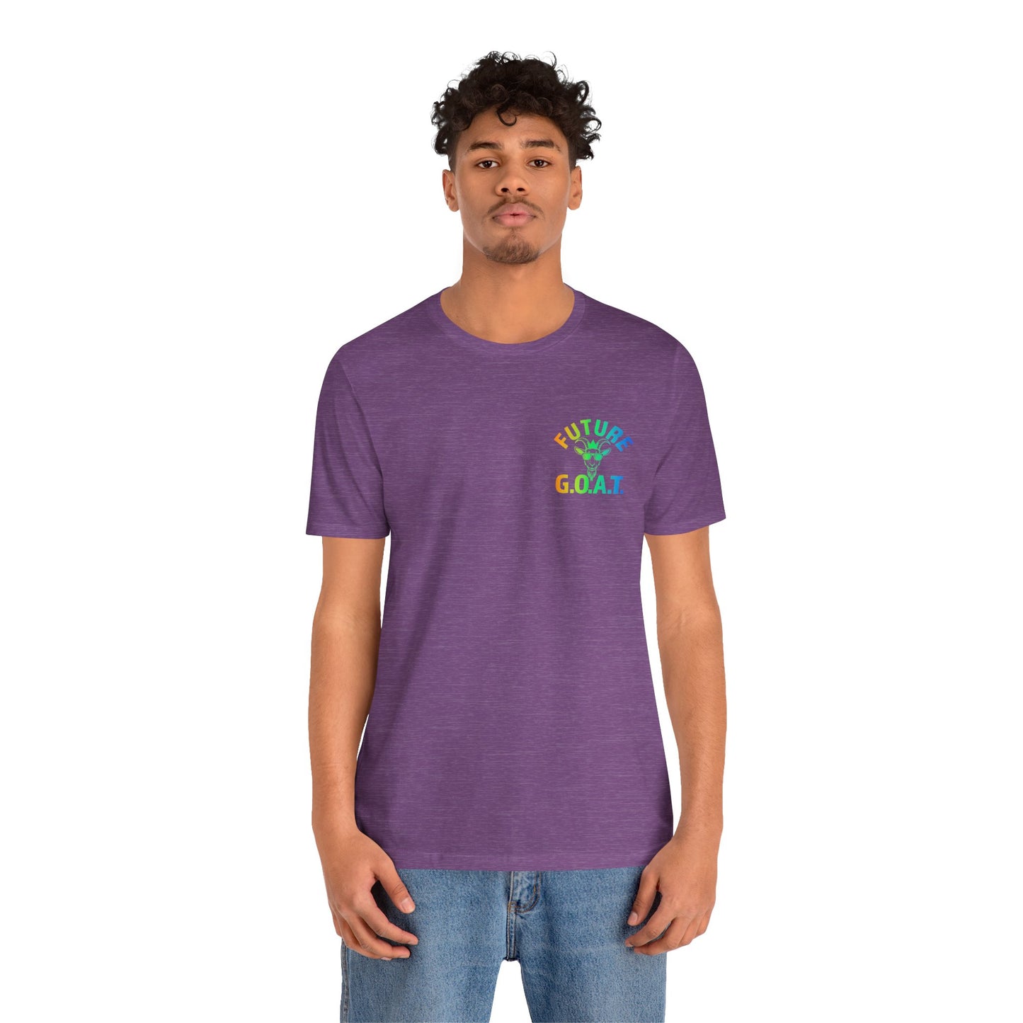 Future GOAT Rainbow Gradient T-Shirt | Youth & Adult Sports Tee