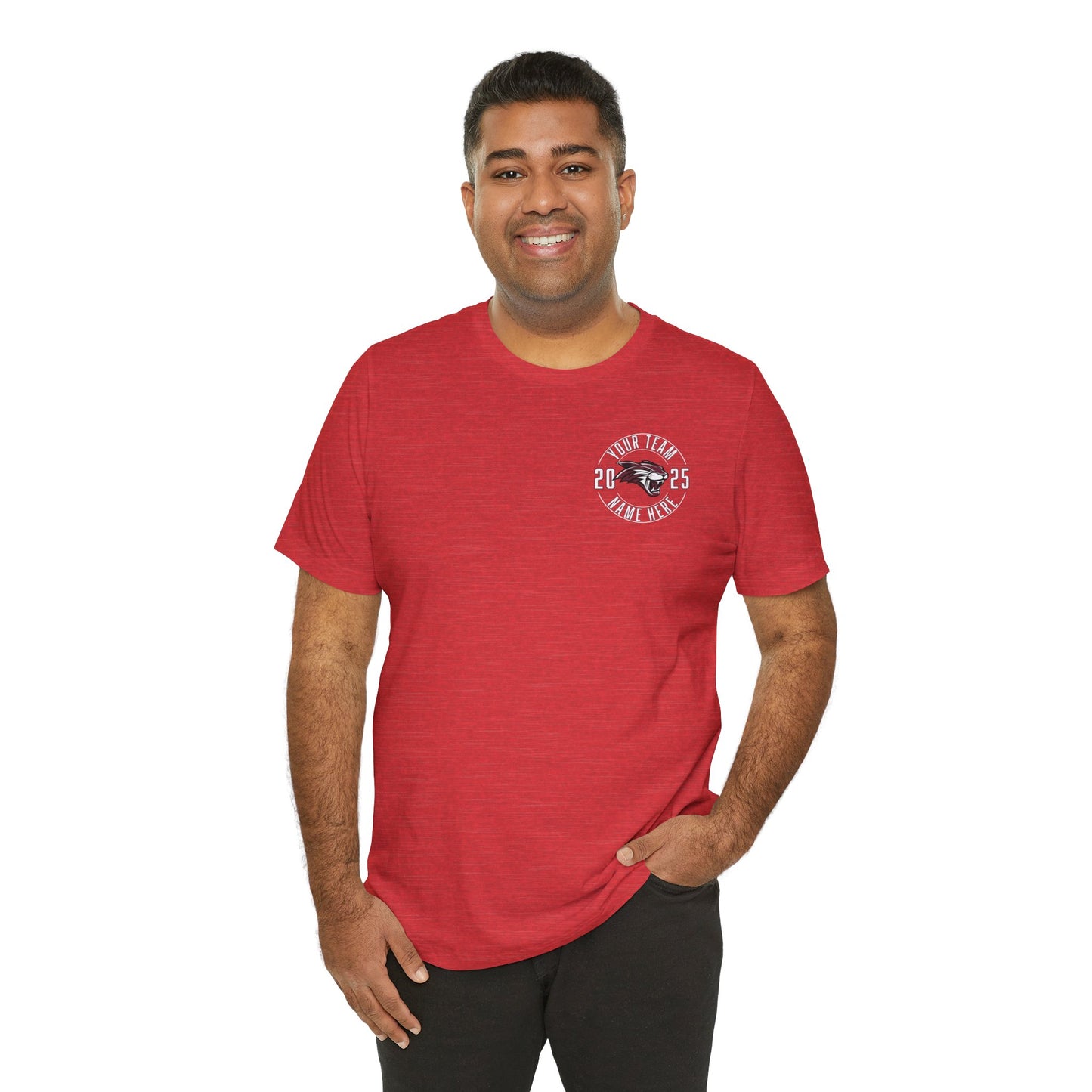 Custom Team T-Shirt – Add Team Name, Player Number &/or Name