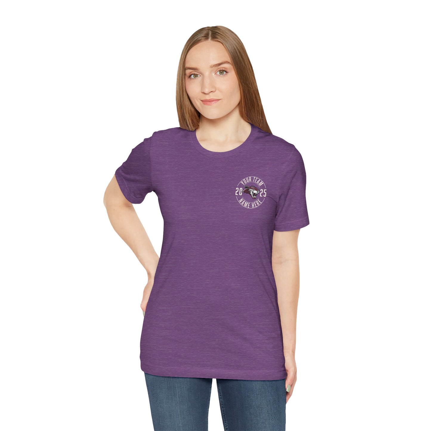 Custom Team T-Shirt – Add Team Name, Player Number &/or Name
