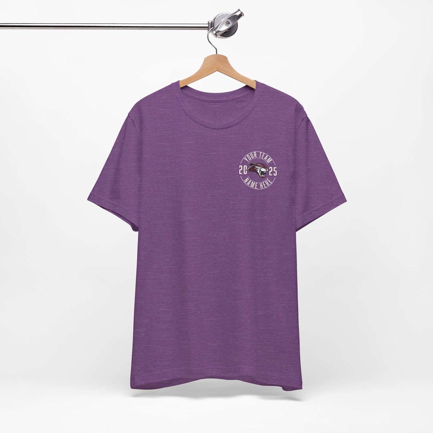 Custom Team T-Shirt – Add Team Name, Player Number &/or Name