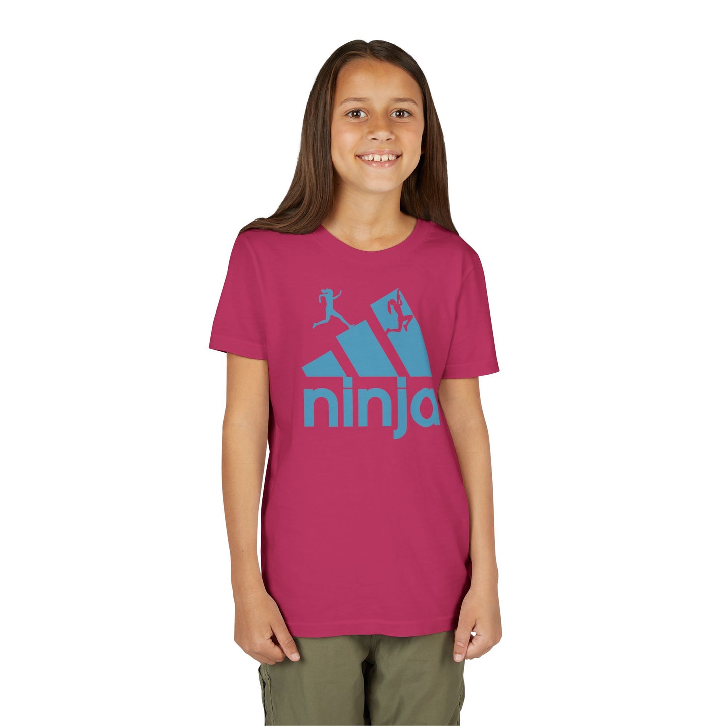 Ninja Logo Athlete Tee – Unisex Youth Ninja Training Shirt