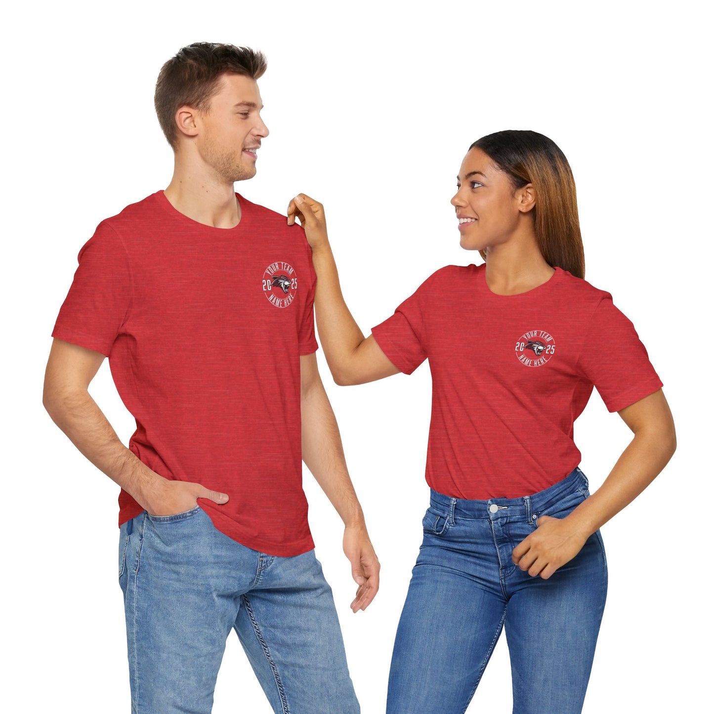 Custom Team T-Shirt – Add Team Name, Player Number &/or Name