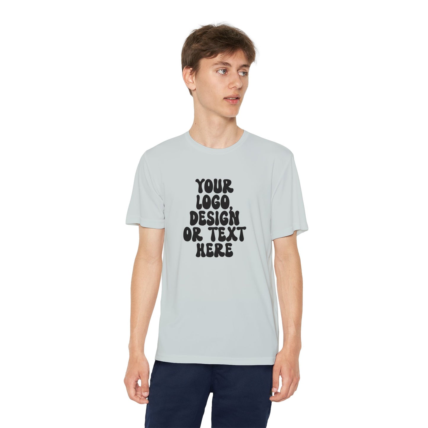 CUSTOM Text, Design or Logo -  Sport-Tek Moisture Wicking Competitor Tee (Youth)