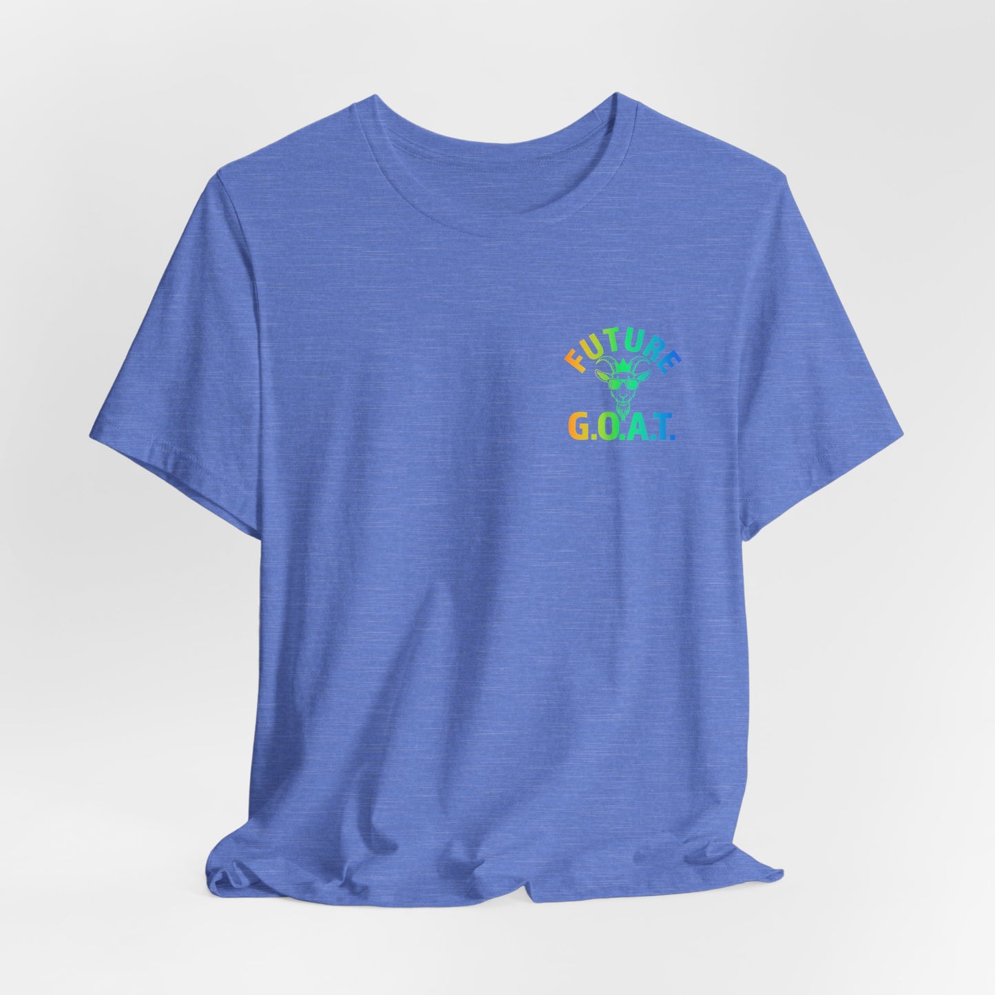 Future GOAT Rainbow Gradient T-Shirt | Youth & Adult Sports Tee