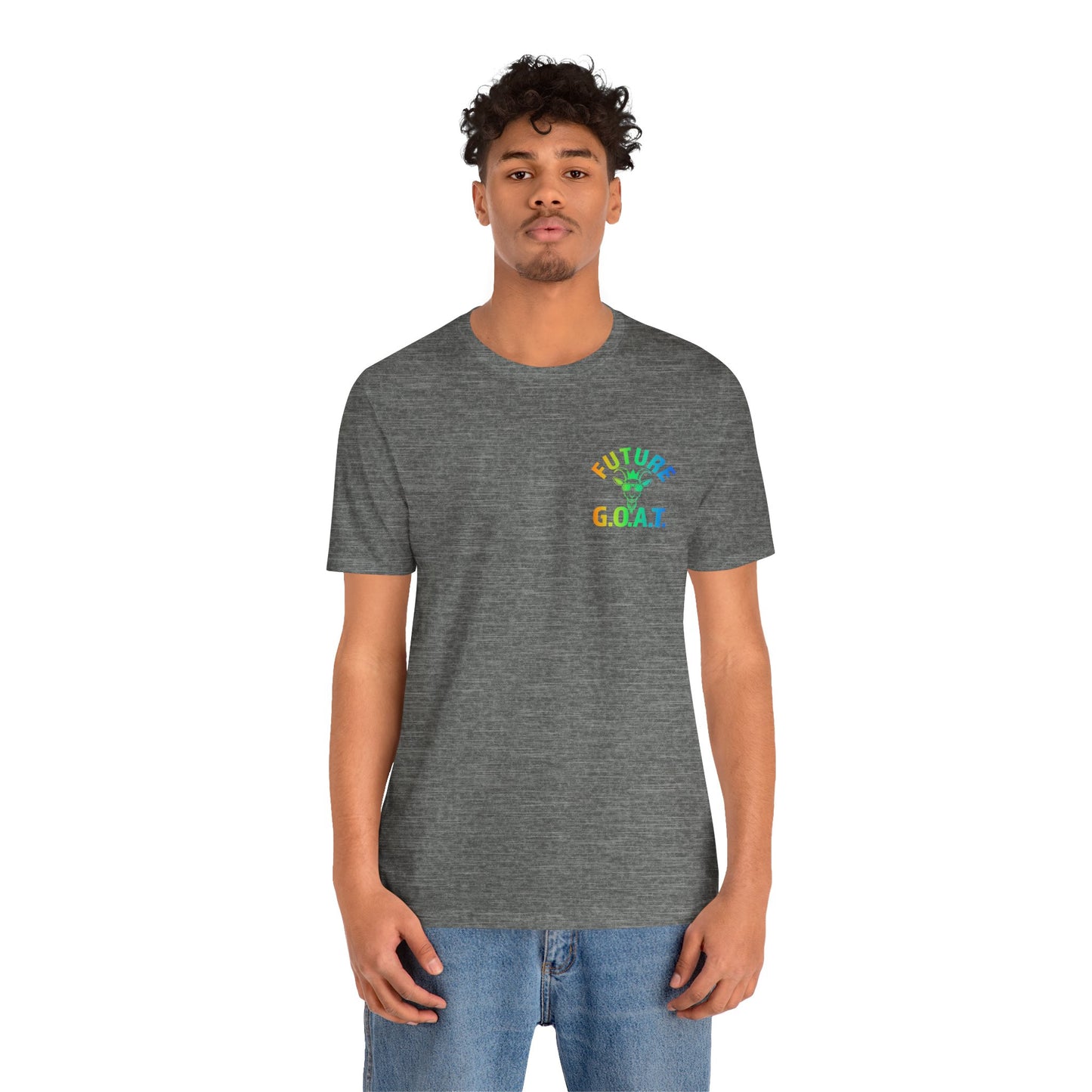Future GOAT Rainbow Gradient T-Shirt | Youth & Adult Sports Tee