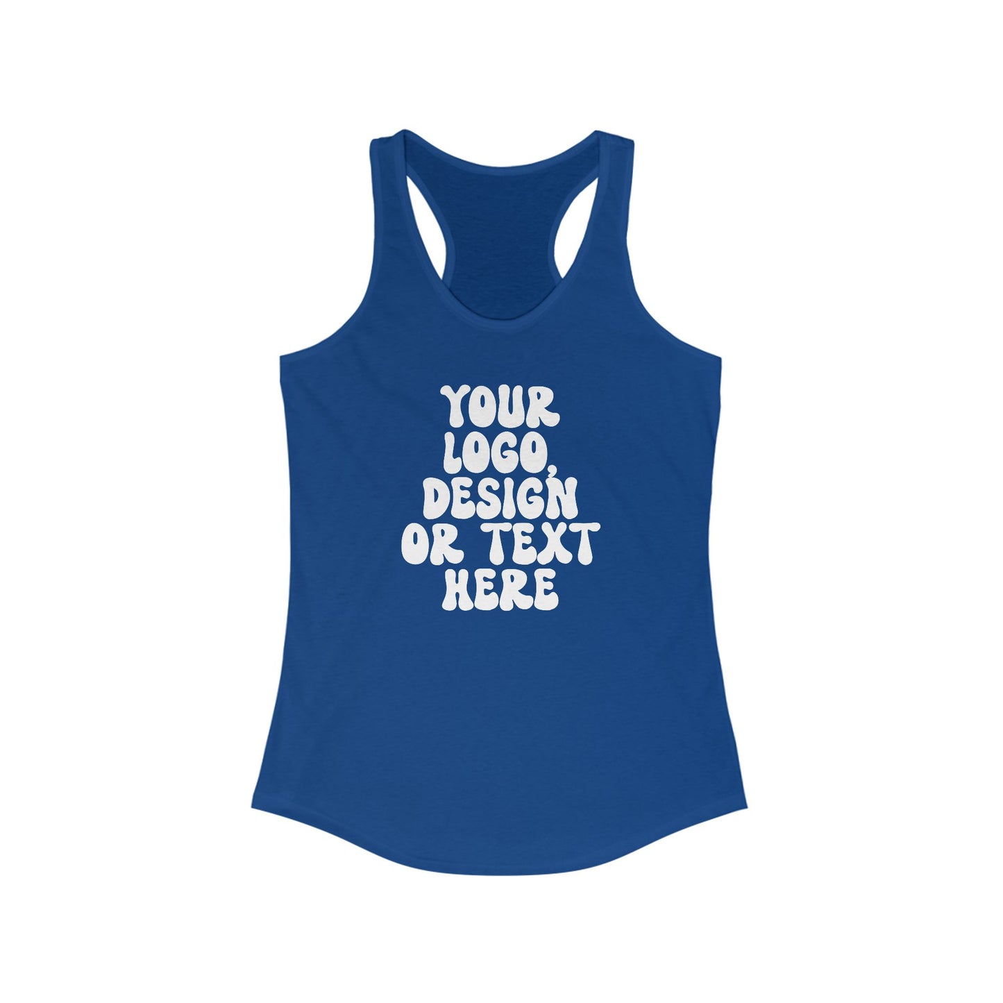 CUSTOM Text, Design or Logo - Women's Tank Top