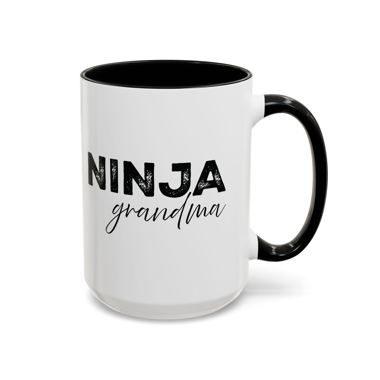 Ninja Mom, Dad, Grandma, or Grandpa Mug – Custom Ninja Family Coffee Cup