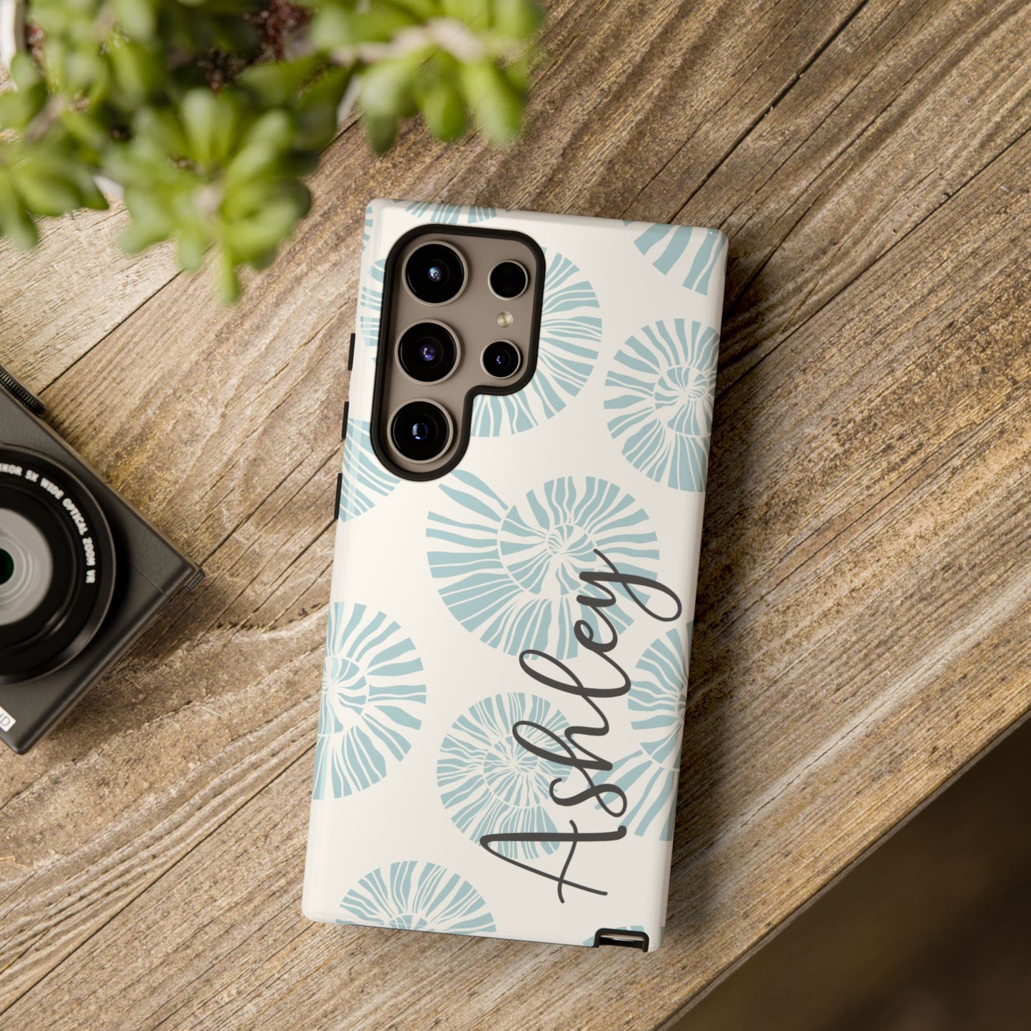 Custom Background Phone Case – Personalized with Your Name & Colors