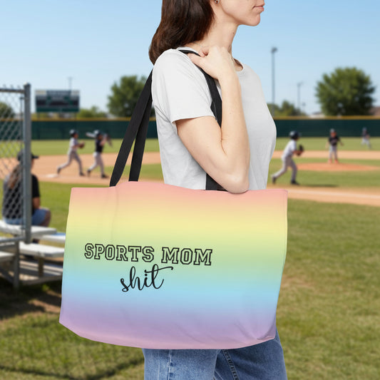 Custom Pattern or Color Sports Mom Sh*t Weekender Tote Bag