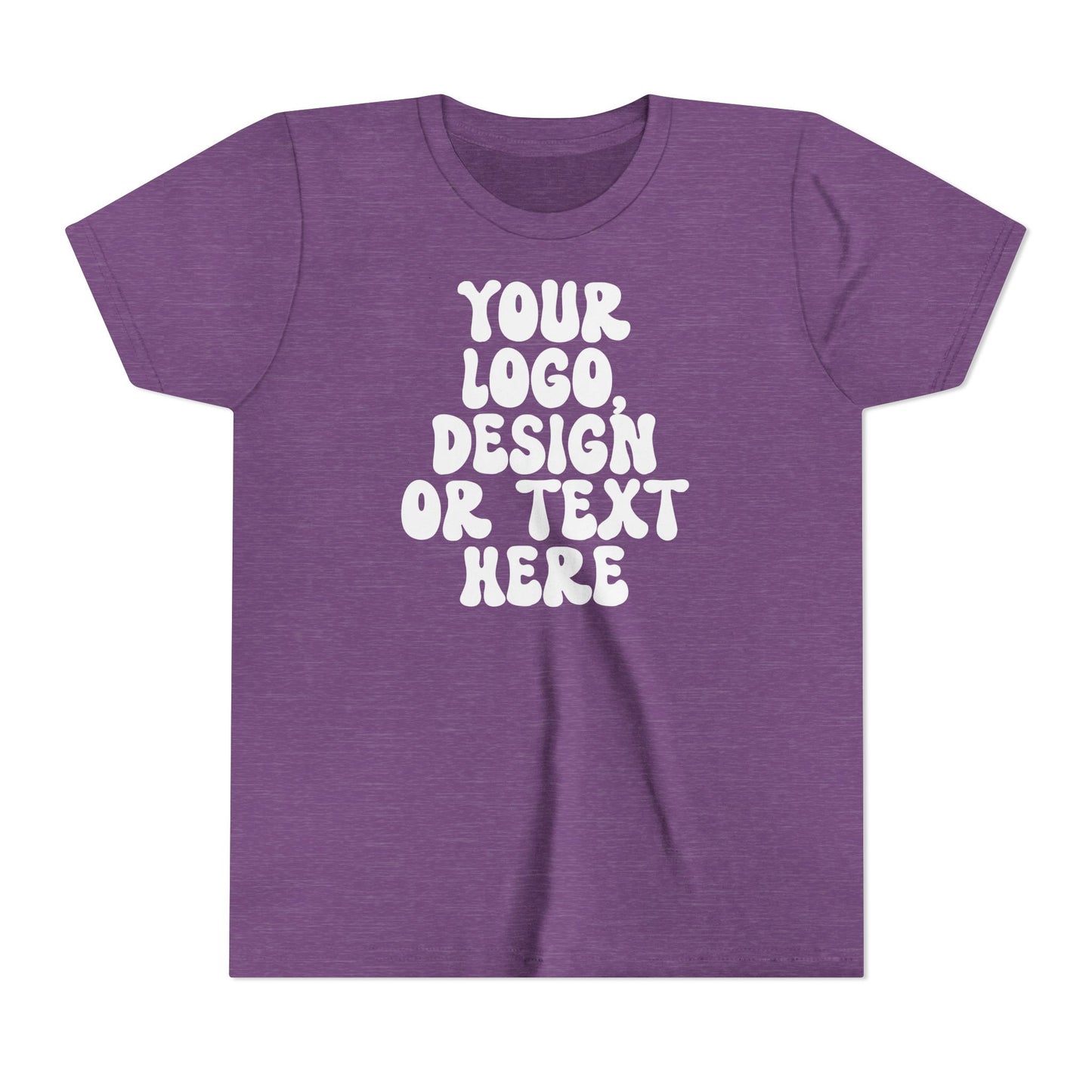 CUSTOM Text, Design or Logo - Unisex T-Shirt (Youth)