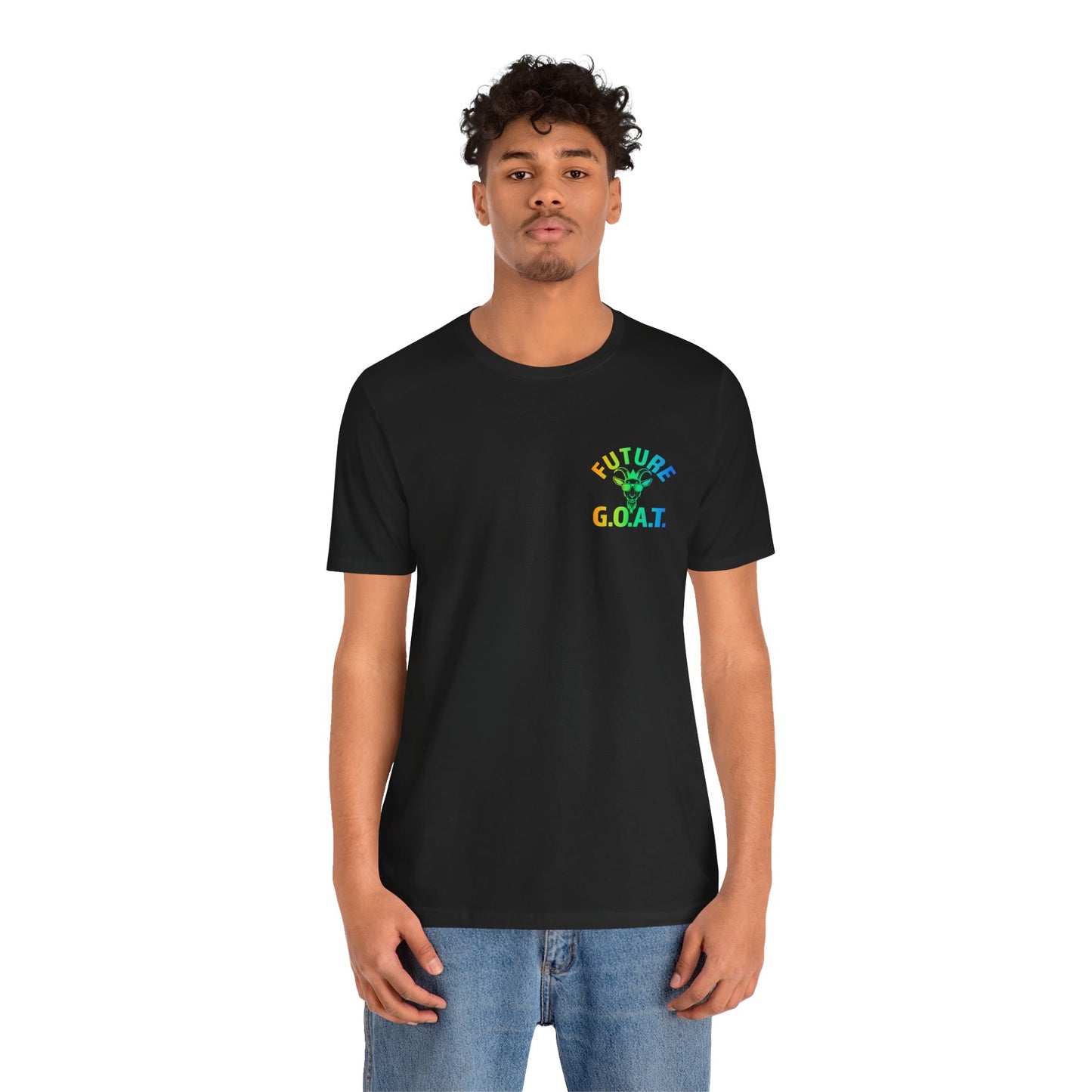Future GOAT Rainbow Gradient T-Shirt | Youth & Adult Sports Tee