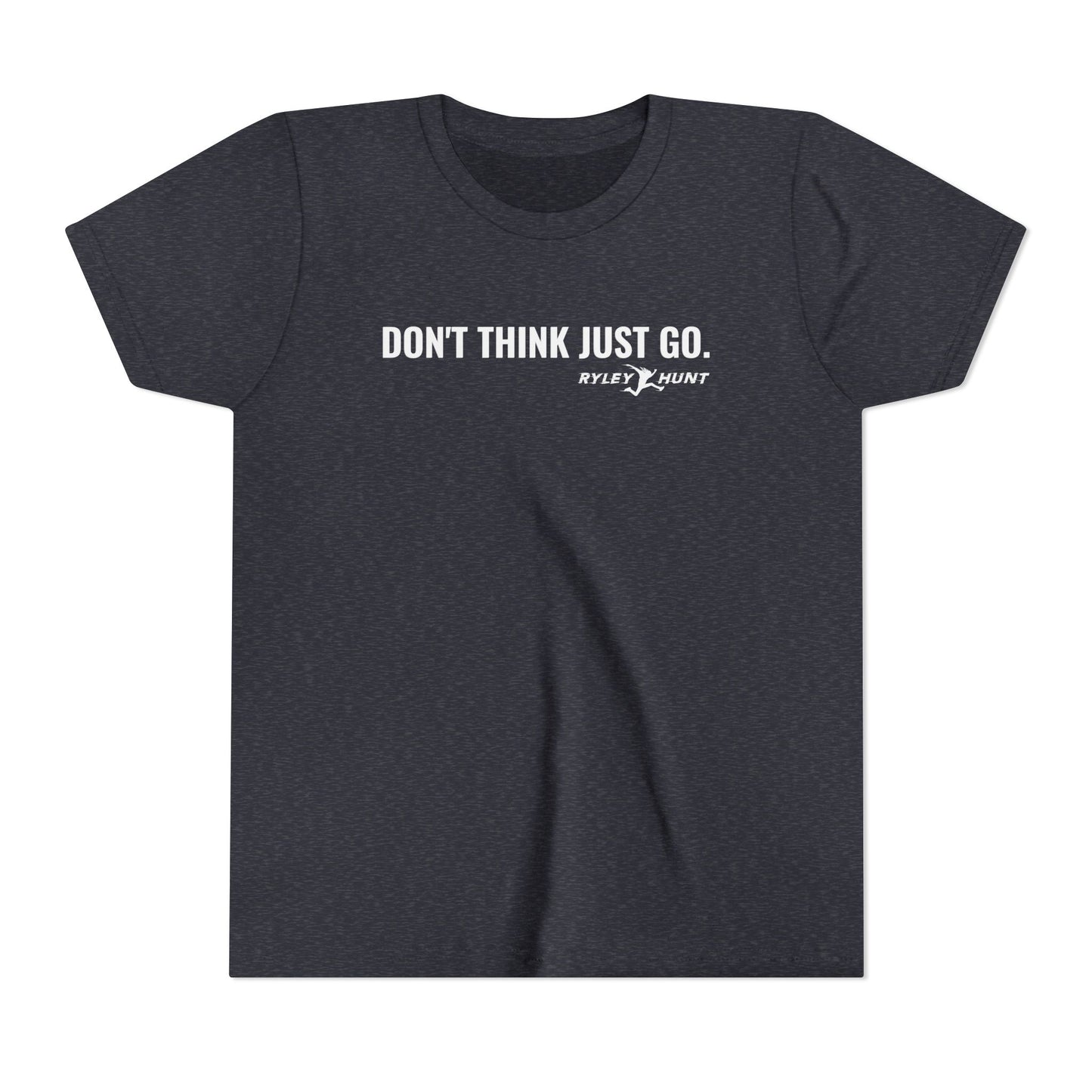2025-2026 Season - Ryley Hunt “Don’t Think Just Go” - Ninja Athlete T-Shirt (Youth Tee)
