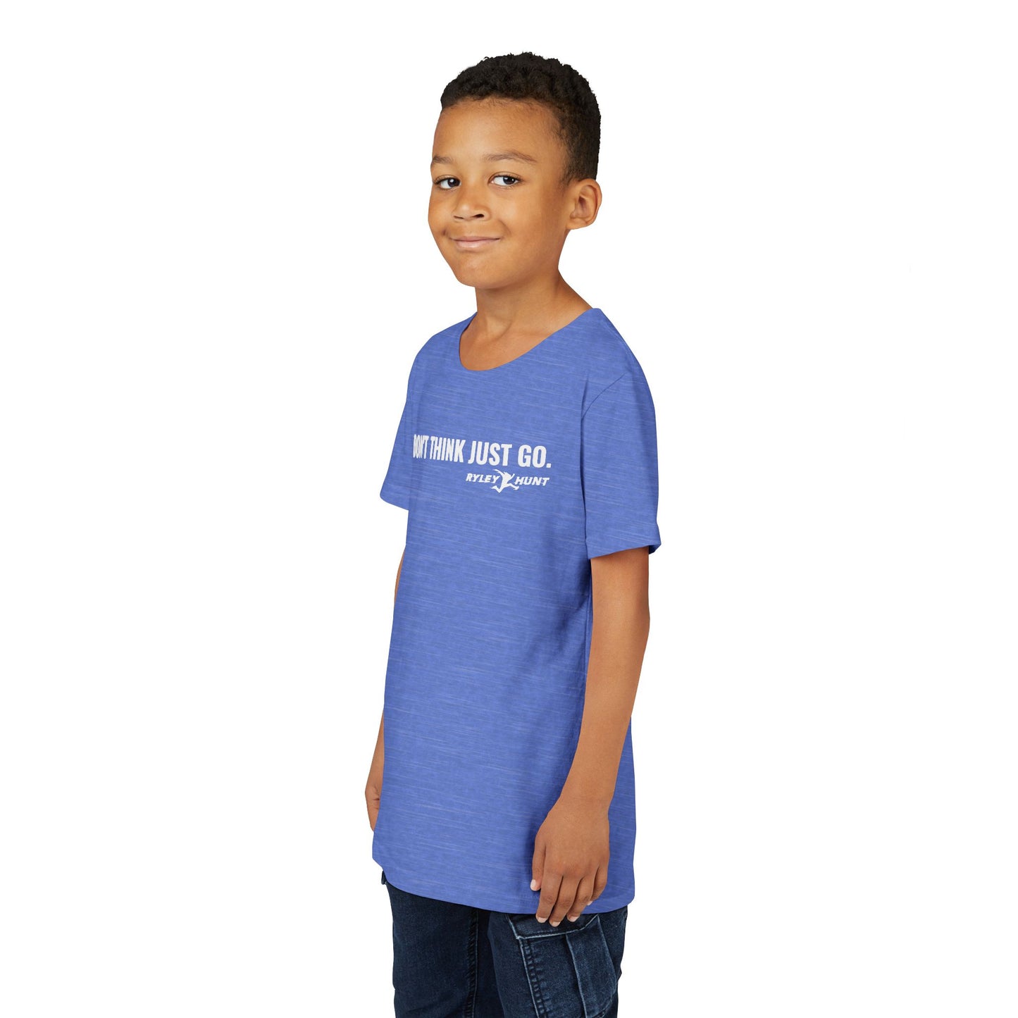 2025-2026 Season - Ryley Hunt “Don’t Think Just Go” - Ninja Athlete T-Shirt (Youth Tee)
