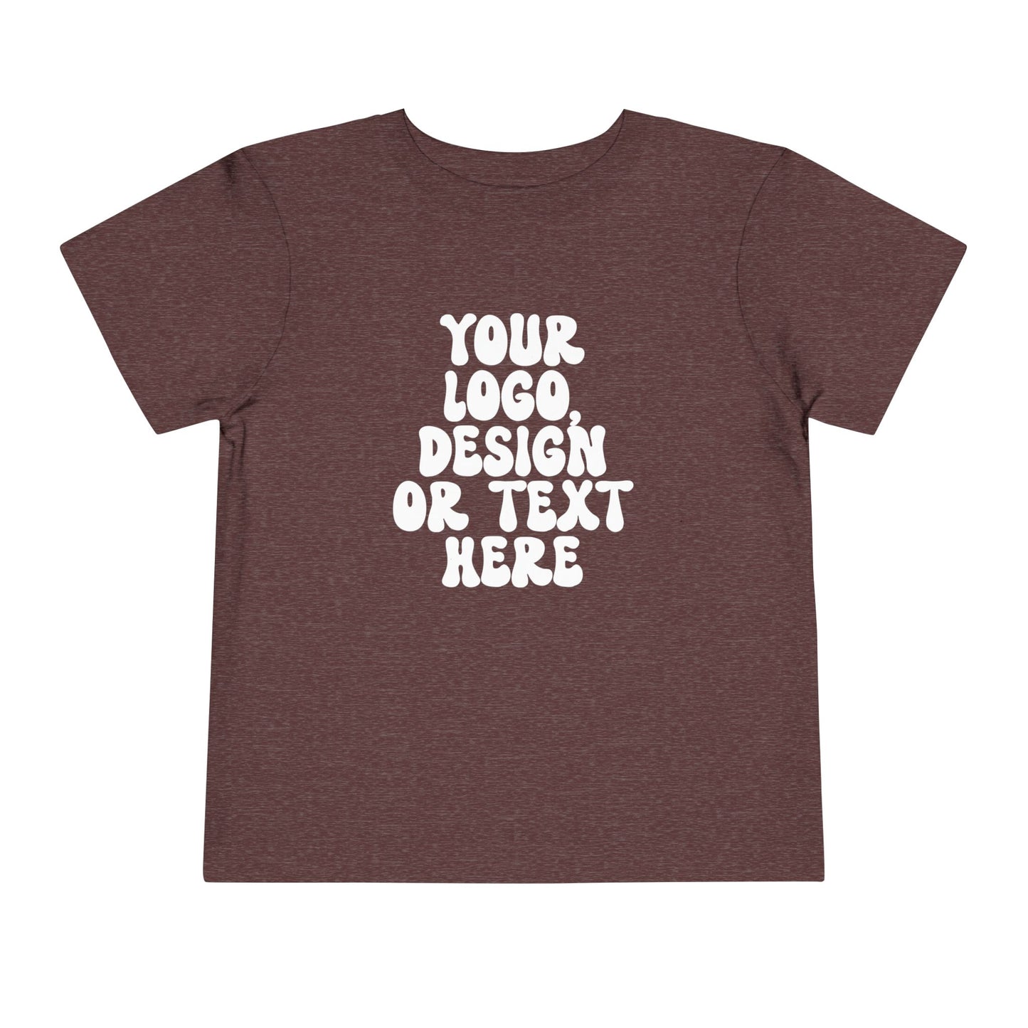 CUSTOM Text, Design or Logo - Unisex T-Shirt (Toddler)