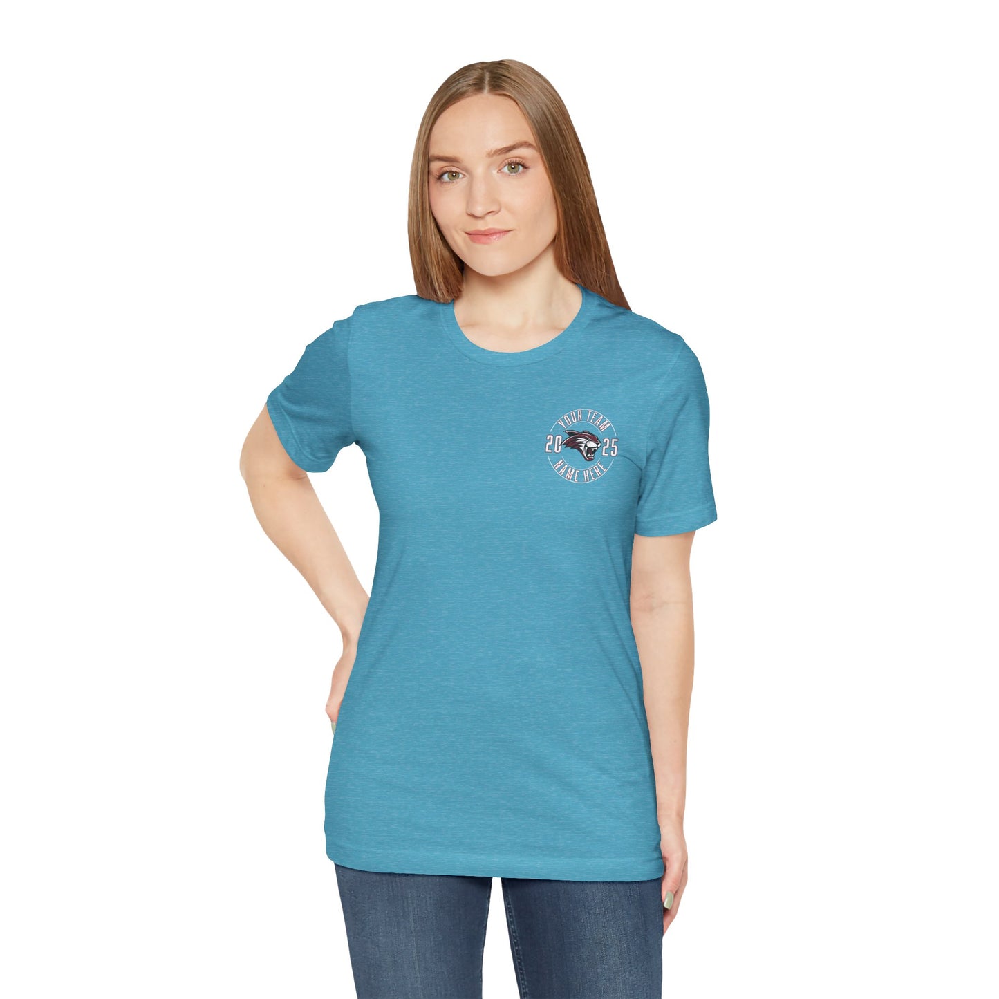 Custom Team T-Shirt – Add Team Name, Player Number &/or Name