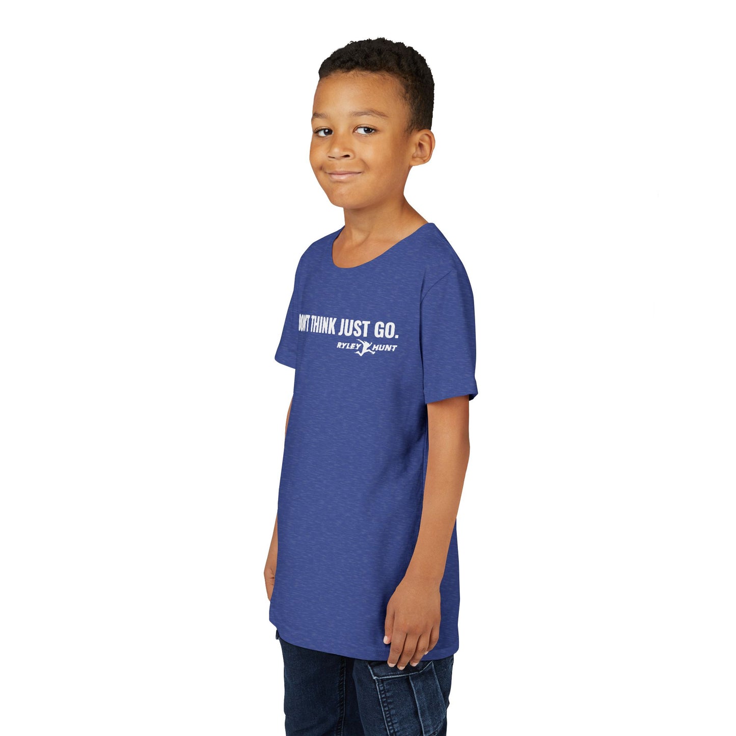 2025-2026 Season - Ryley Hunt “Don’t Think Just Go” - Ninja Athlete T-Shirt (Youth Tee)