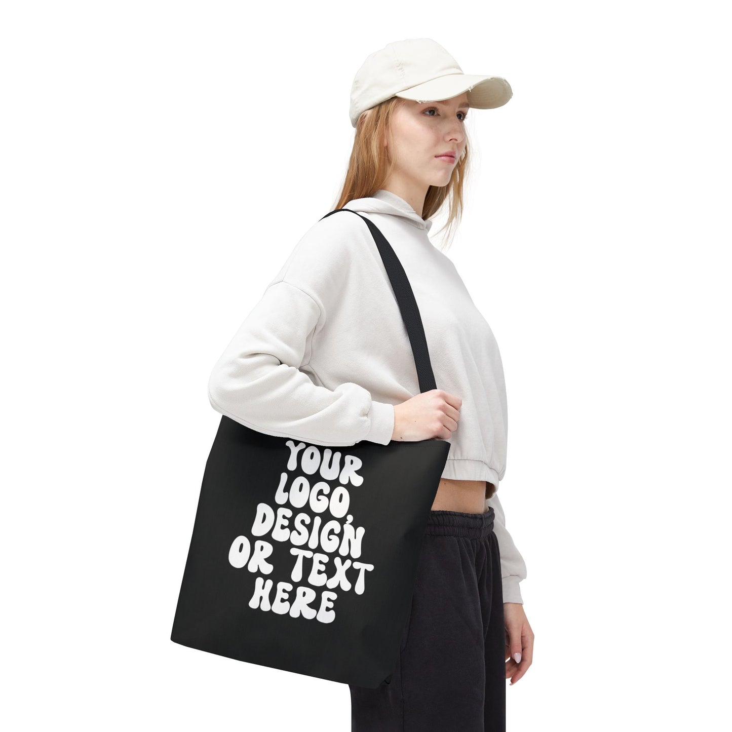Custom Tote Bag - Add Text, Design or Logo