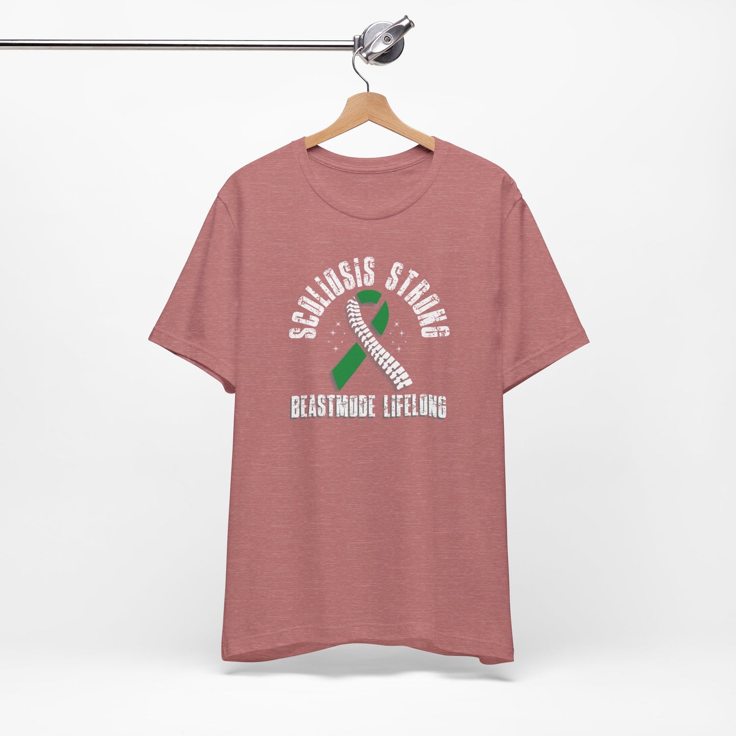 Scoliosis Strong Beastmode Lifelong, Unisex T-Shirt