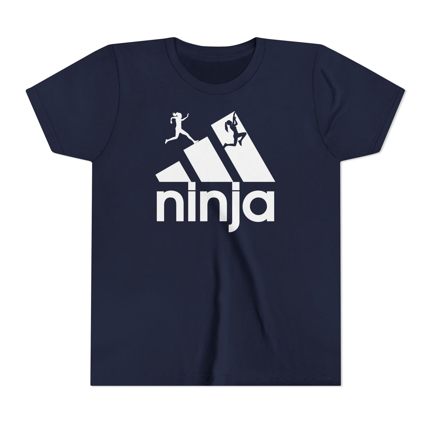 Ninja Logo Athlete Tee – Unisex Youth Ninja Training Shirt