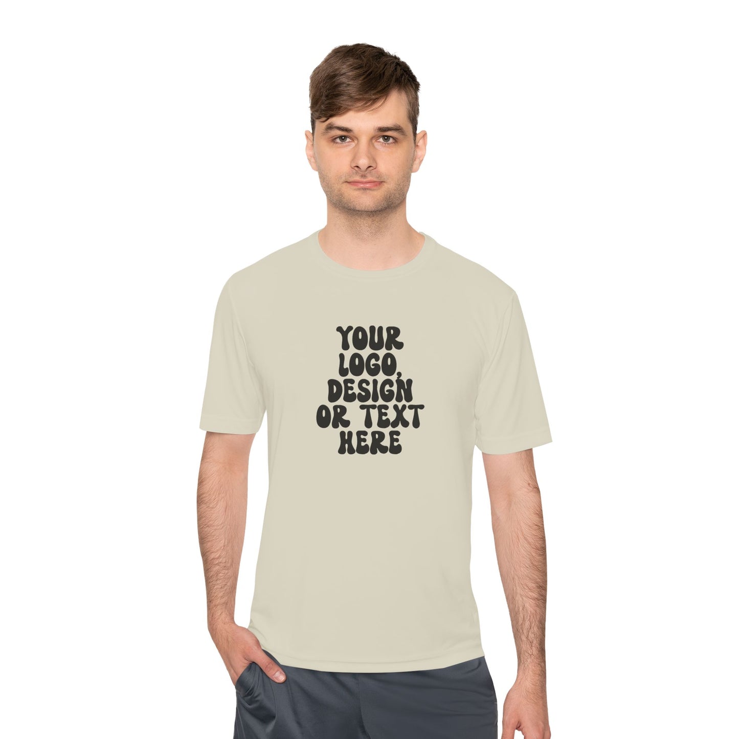 CUSTOM Text, Design or Logo -  Sport-Tek Moisture Wicking Competitor Tee (Adult)