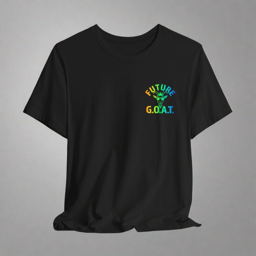 Future GOAT Rainbow Gradient T-Shirt | Youth & Adult Sports Tee