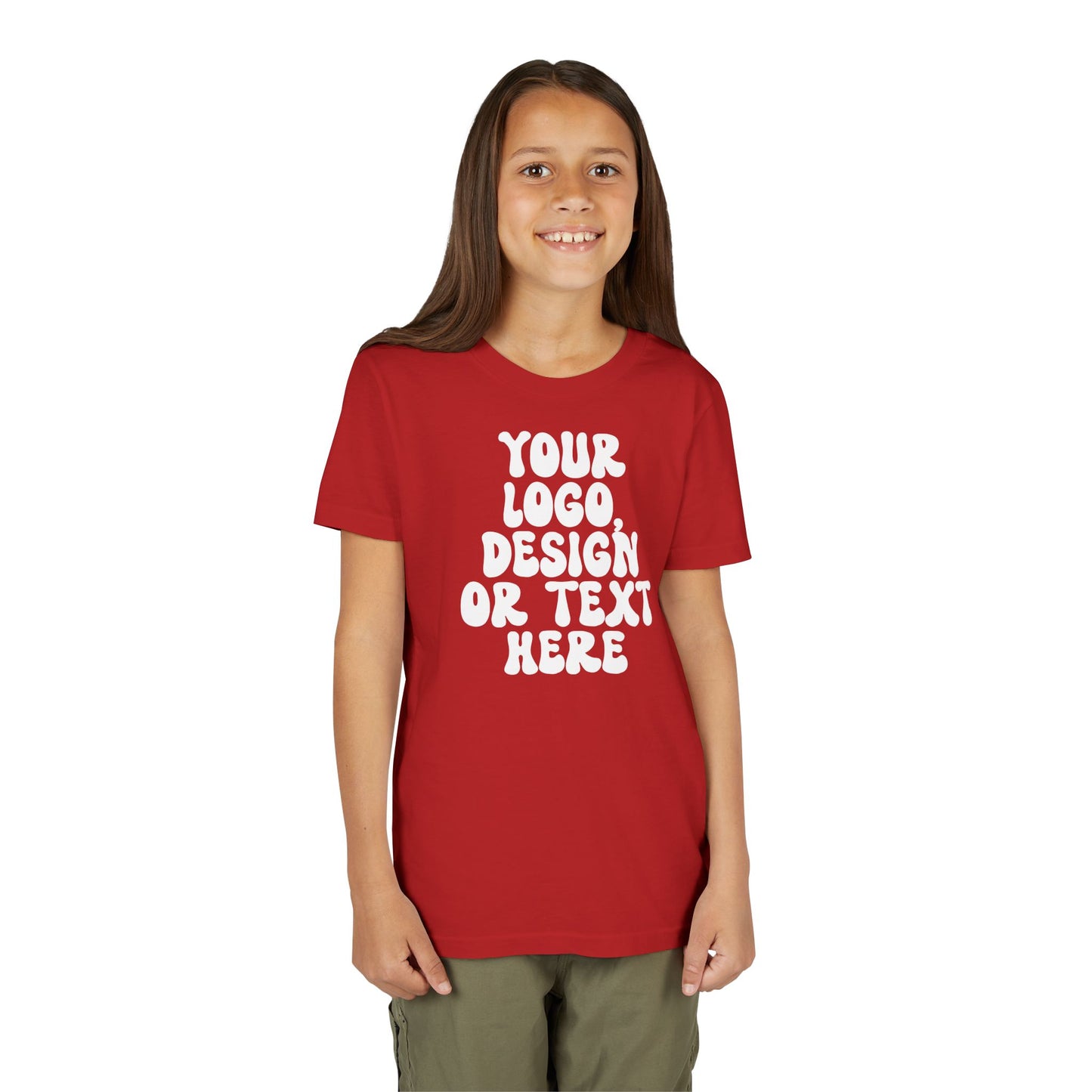 CUSTOM Text, Design or Logo - Unisex T-Shirt (Youth)