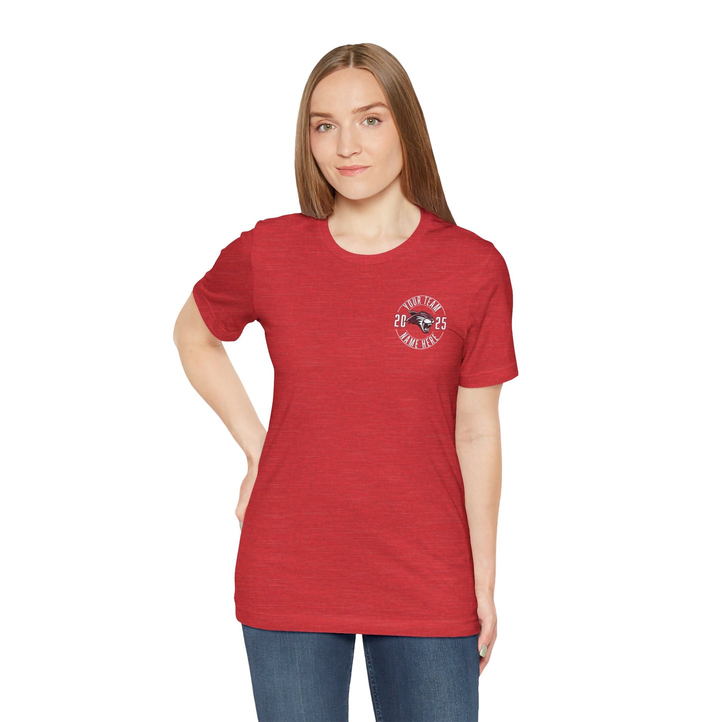 Custom Team T-Shirt – Add Team Name, Player Number &/or Name