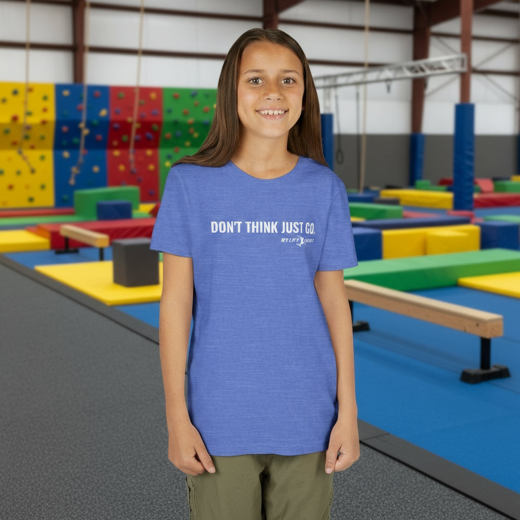 2025-2026 Season - Ryley Hunt “Don’t Think Just Go” - Ninja Athlete T-Shirt (Youth Tee)