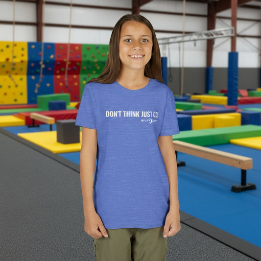 2025-2026 Season - Ryley Hunt “Don’t Think Just Go” - Ninja Athlete T-Shirt (Youth Tee)