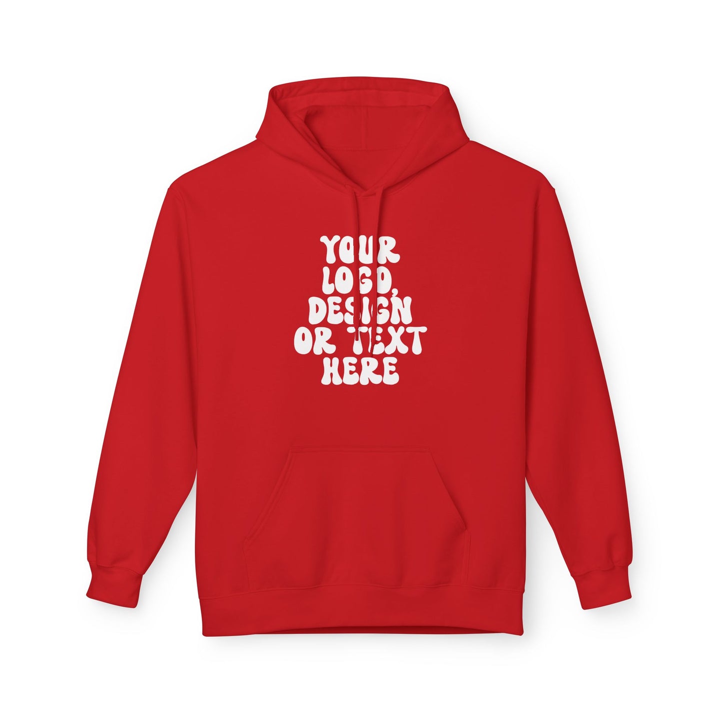 CUSTOM Text, Design or Logo - Unisex Hoodie (Adult)