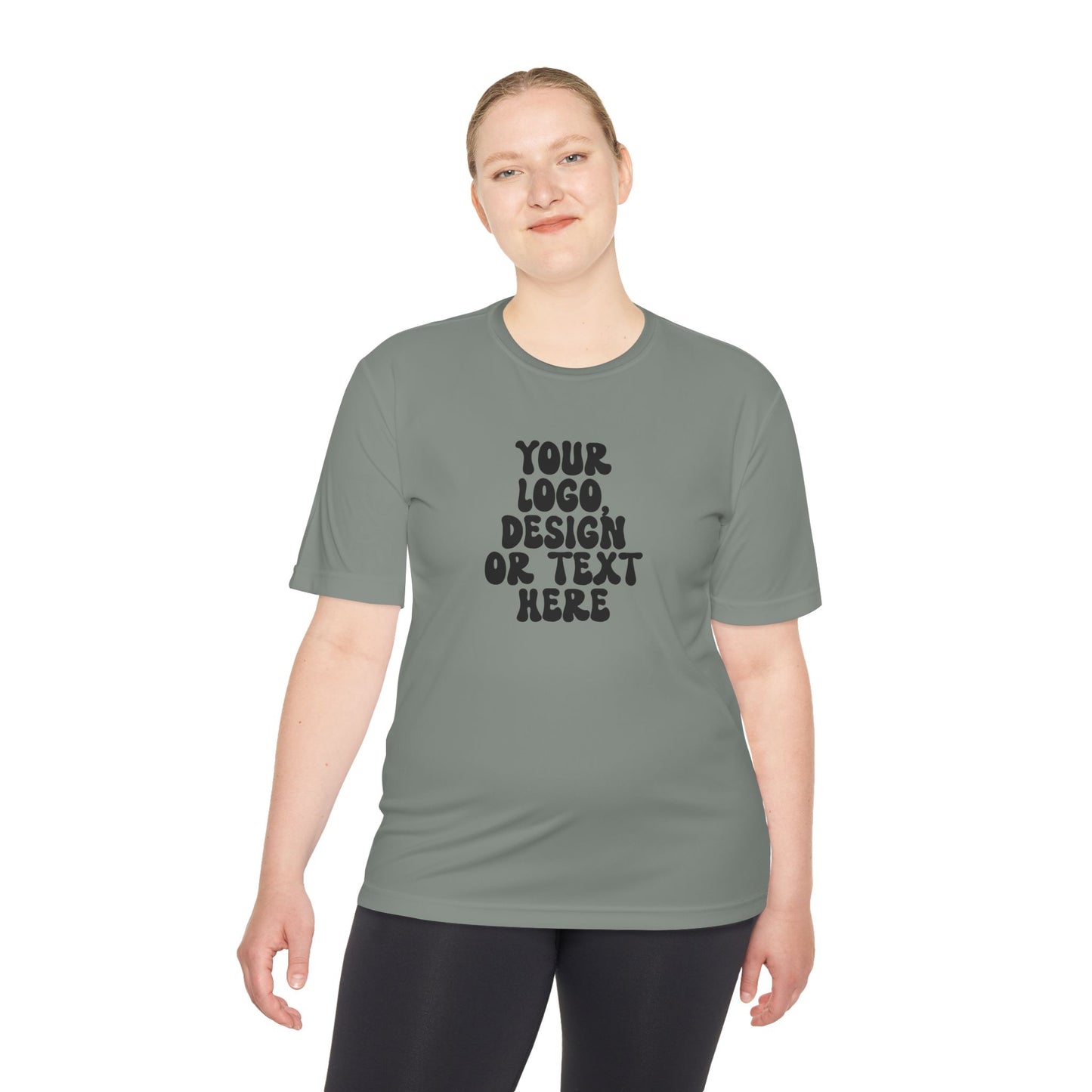 CUSTOM Text, Design or Logo -  Sport-Tek Moisture Wicking Competitor Tee (Adult)