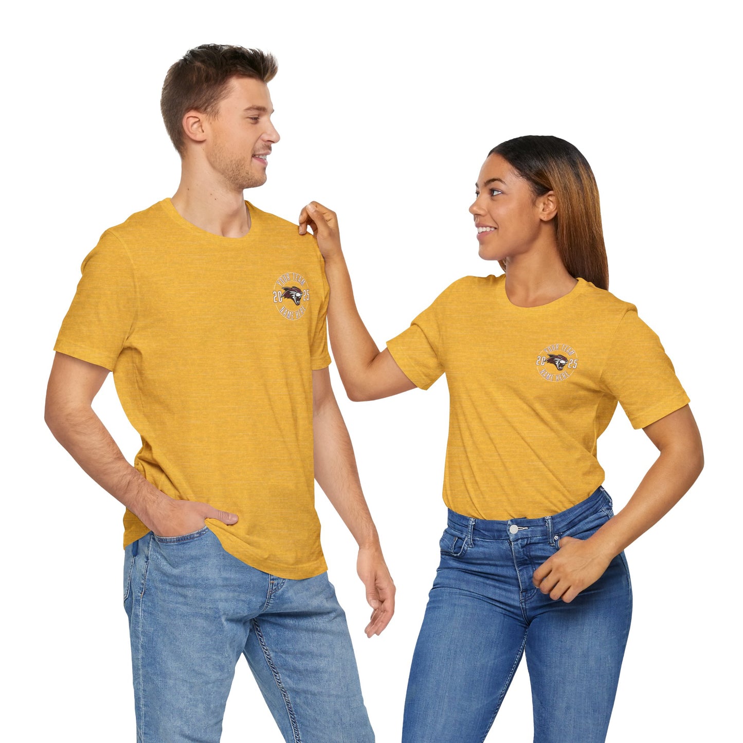 Custom Team T-Shirt – Add Team Name, Player Number &/or Name