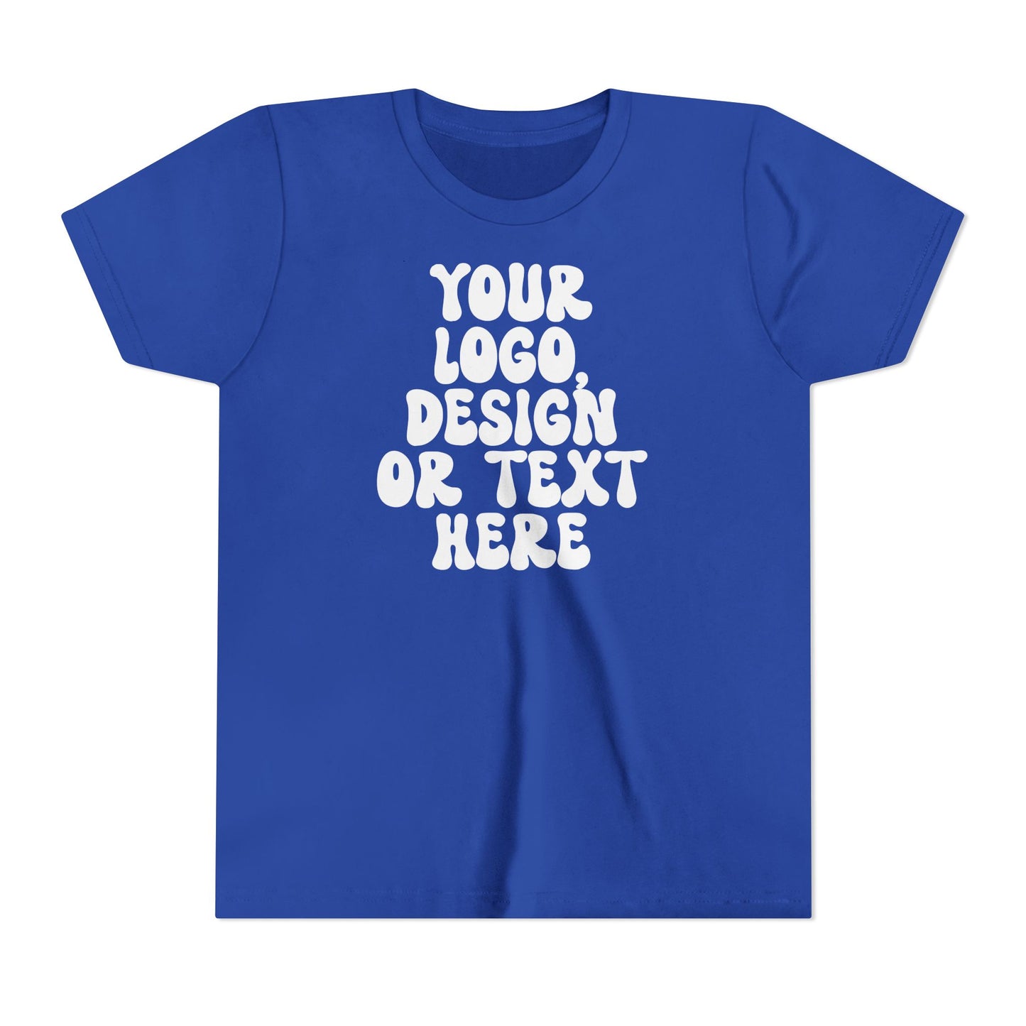 CUSTOM Text, Design or Logo - Unisex T-Shirt (Youth)