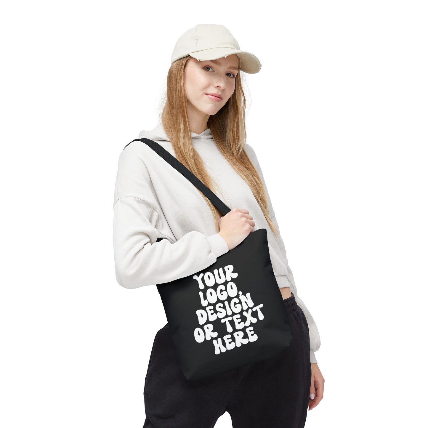 Custom Tote Bag - Add Text, Design or Logo