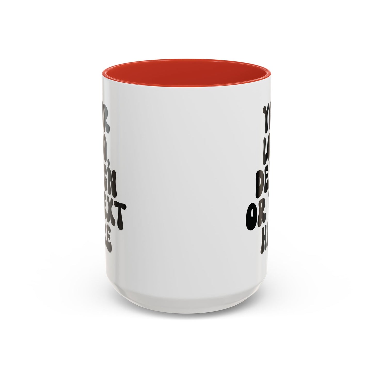 Custom Accent Mug – Personalized Text, Logo, or Design Coffee Cup
