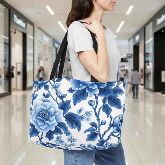 Custom Weekender Tote Bag – Personalize Pattern or Color - Add Text, Design or Logo