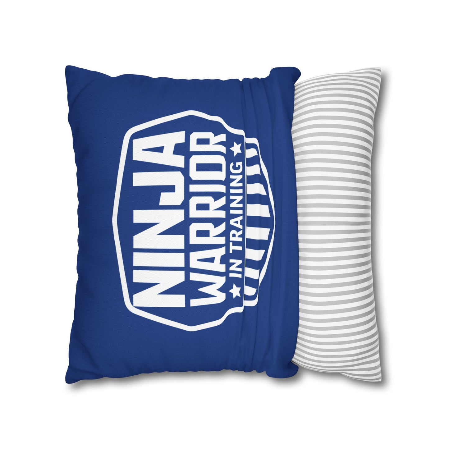 Ninja in Training Throw Pillow – 3 Sizes, 20 Colors