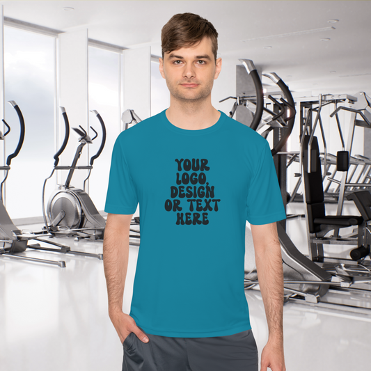 CUSTOM Text, Design or Logo -  Sport-Tek Moisture Wicking Competitor Tee (Adult)