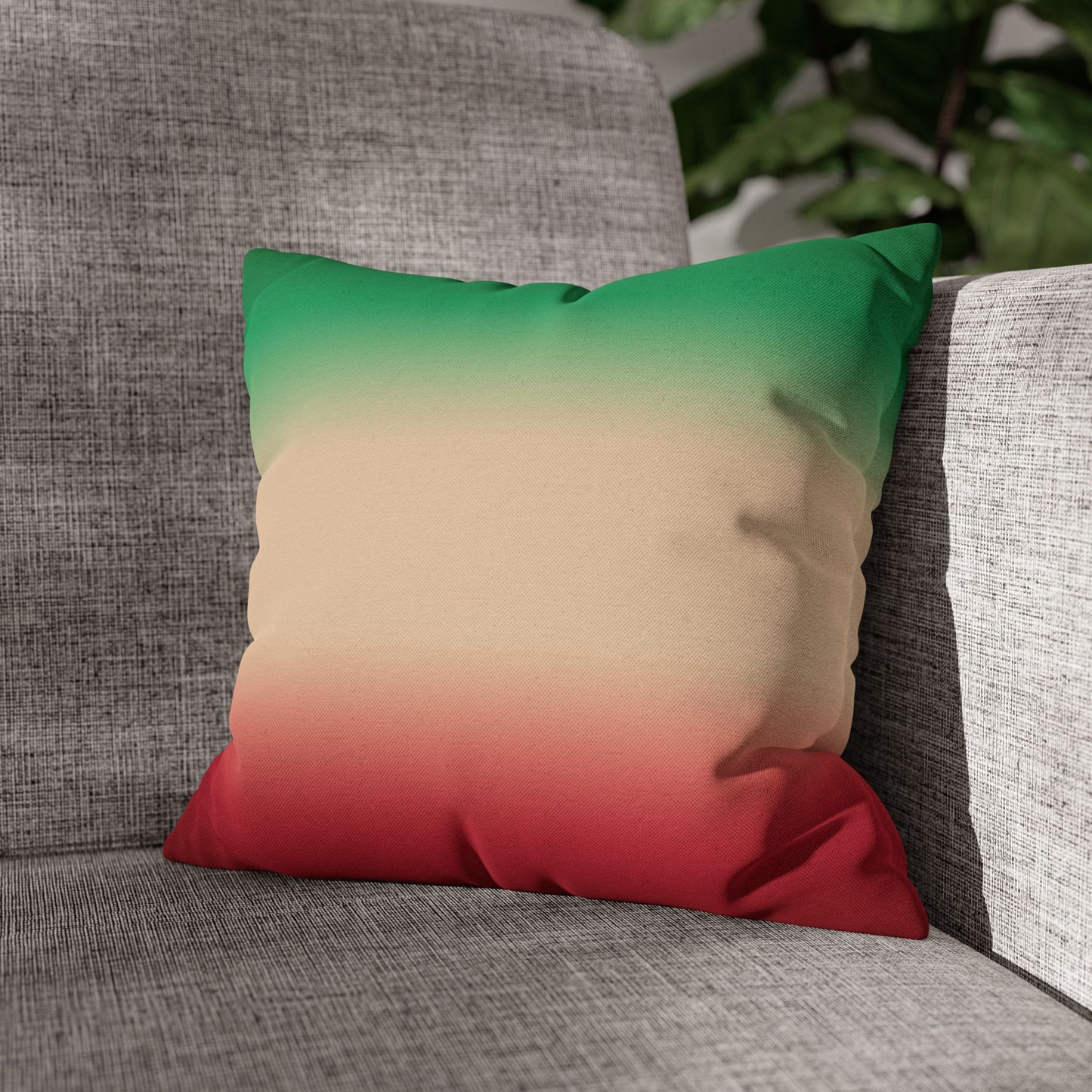 Christmas Gradient Throw Pillow