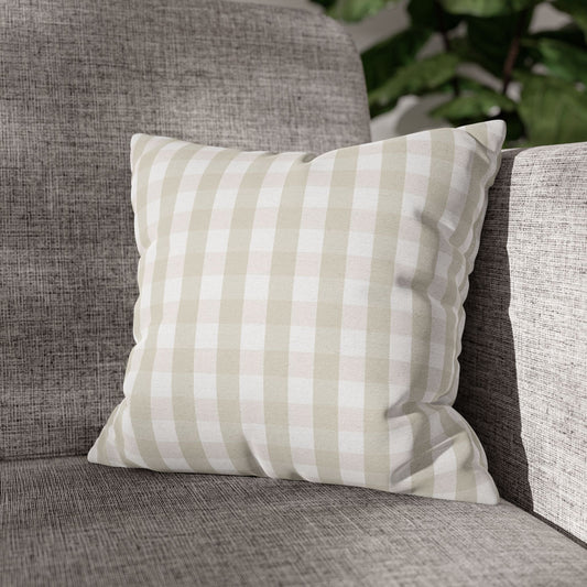 Checkered Throw Pillow