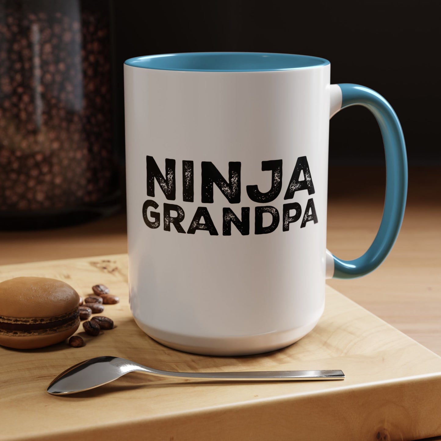 Ninja Mom, Dad, Grandma, or Grandpa Mug – Custom Ninja Family Coffee Cup