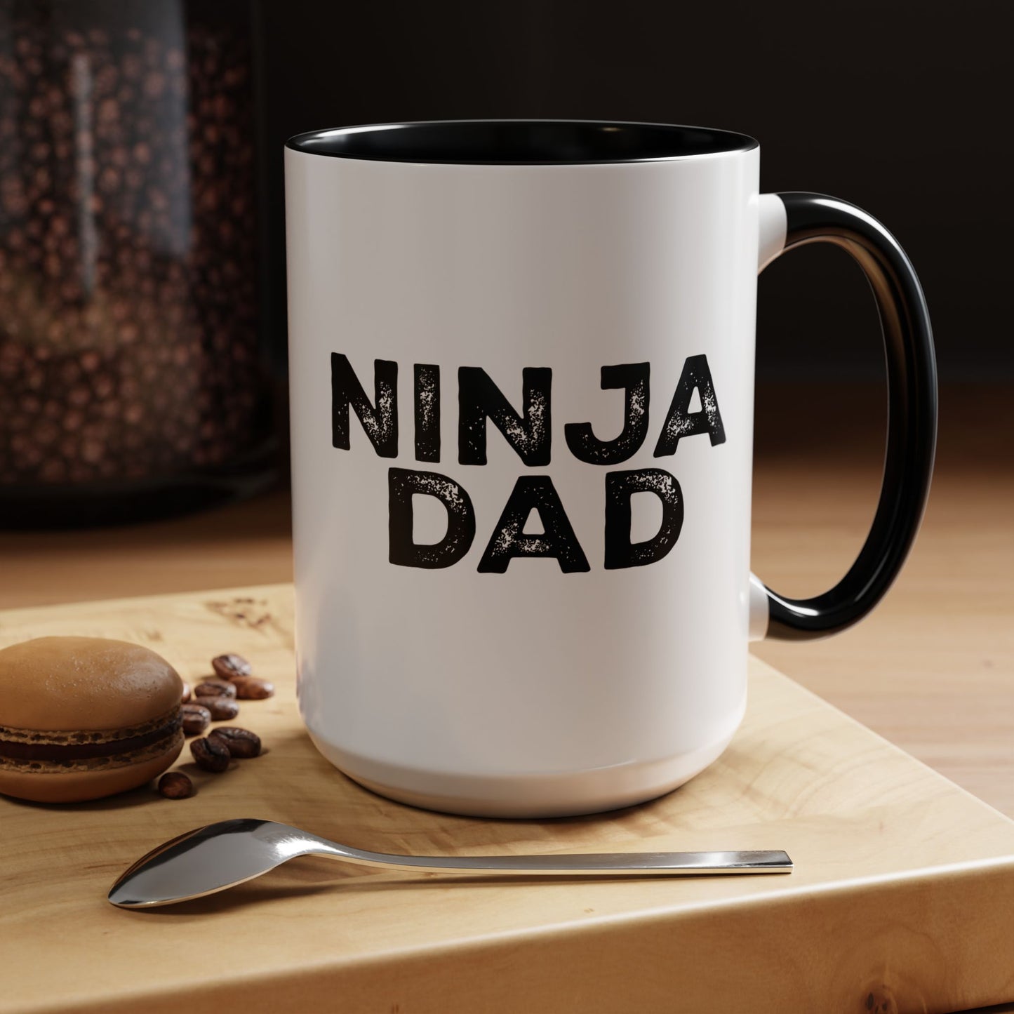 Ninja Mom, Dad, Grandma, or Grandpa Mug – Custom Ninja Family Coffee Cup