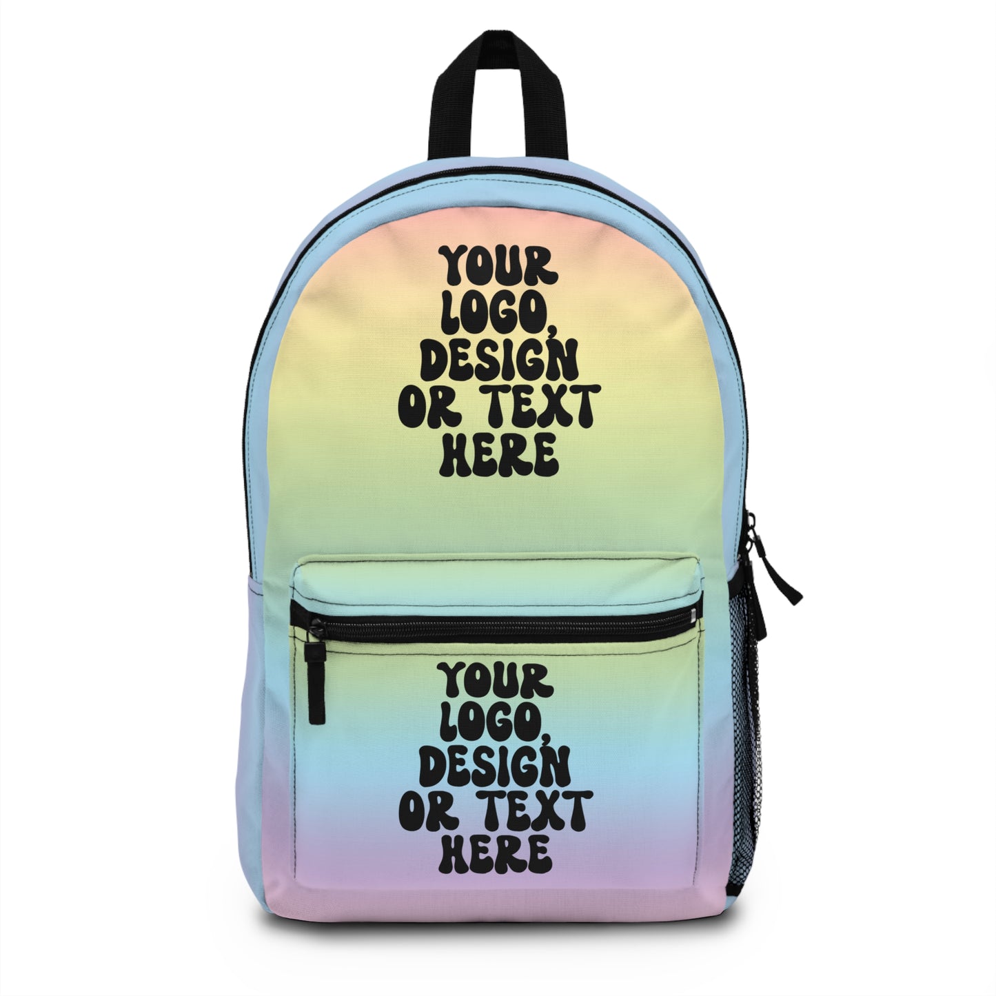 Custom Backpack – Add Your Text, Design, Logo &/or Pattern